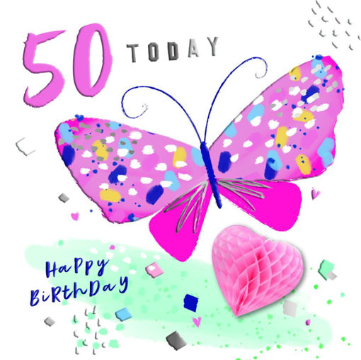 Picture of 50 TODAY BIRTHDAY CARD